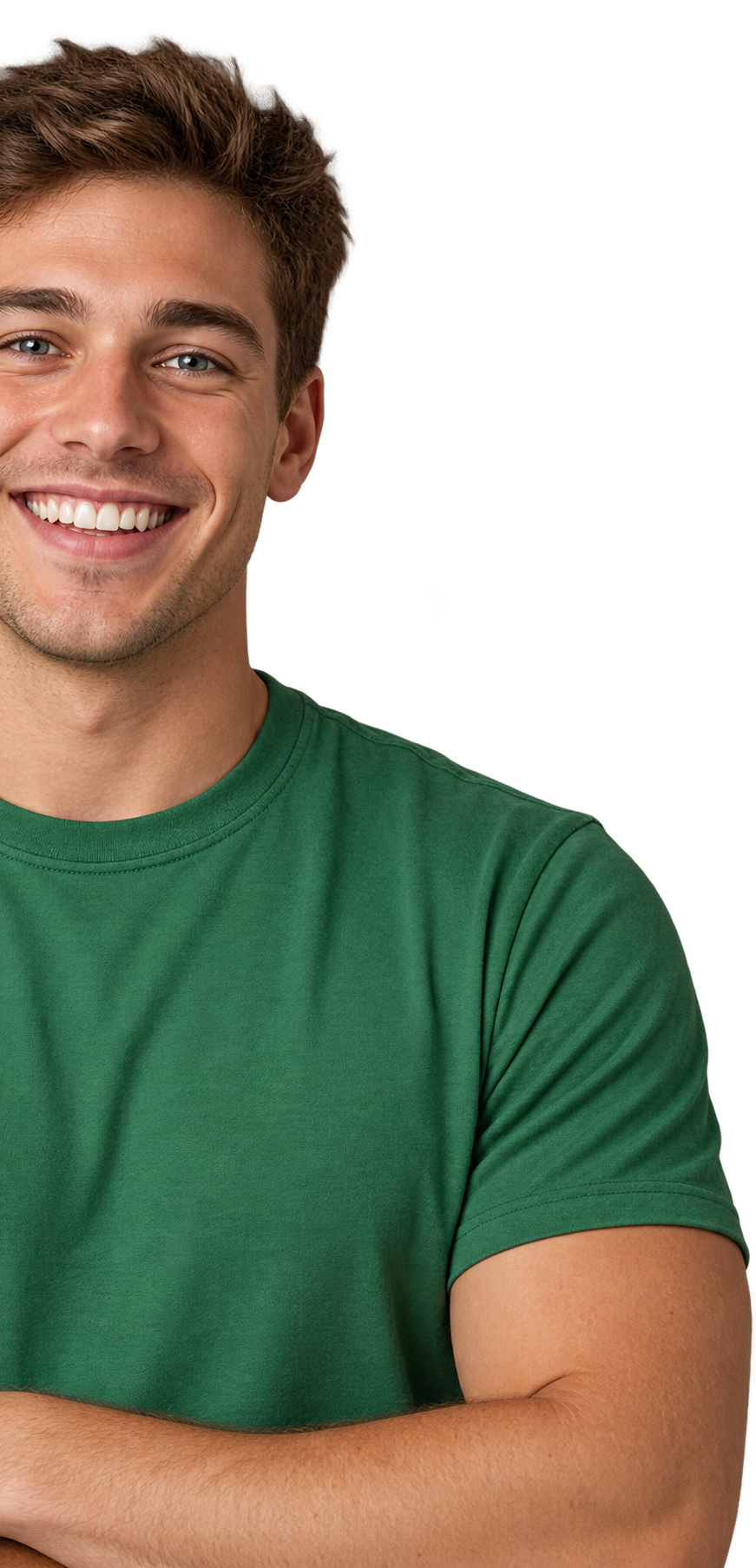 Smiling student