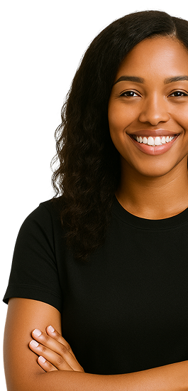 Smiling student